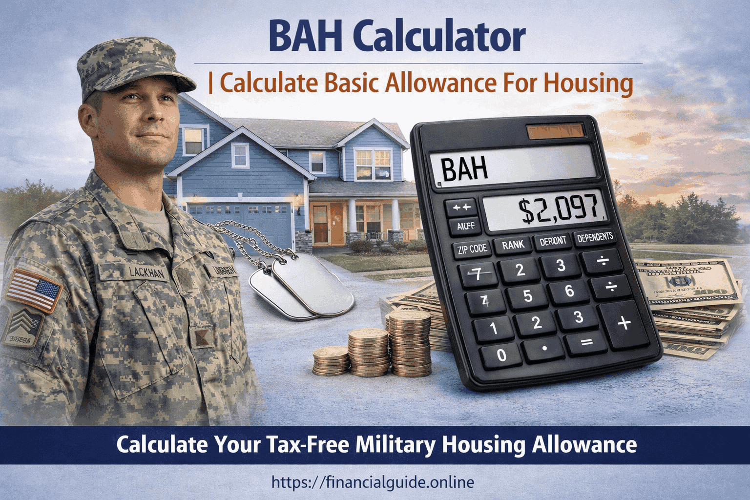 BAH Calculator | Calculate Basic Allowance For Housing