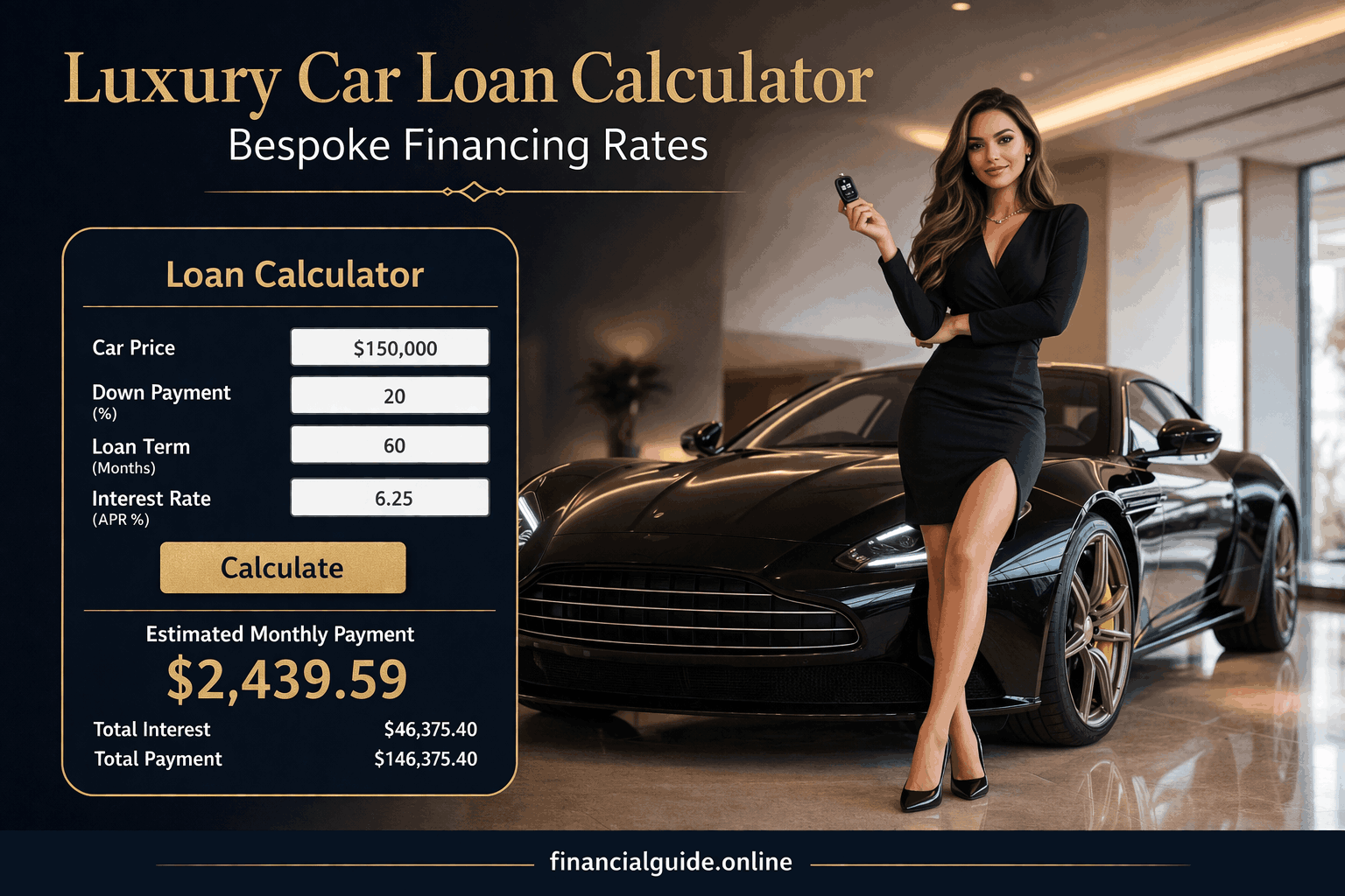 Luxury Car Loan Calculator: Bespoke Financing Rates
