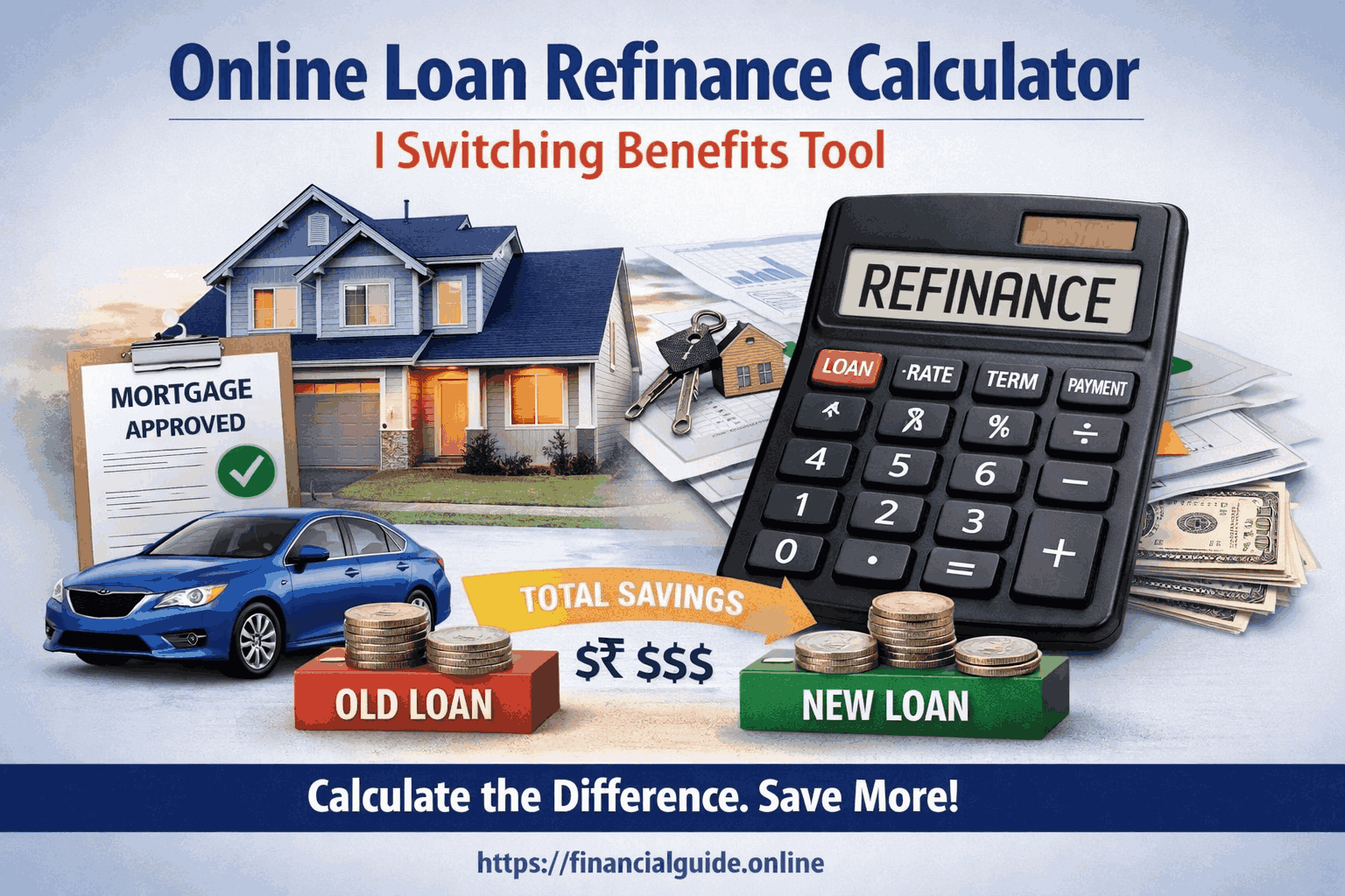Online Loan Refinance Calculator | Switching Benefits Tool